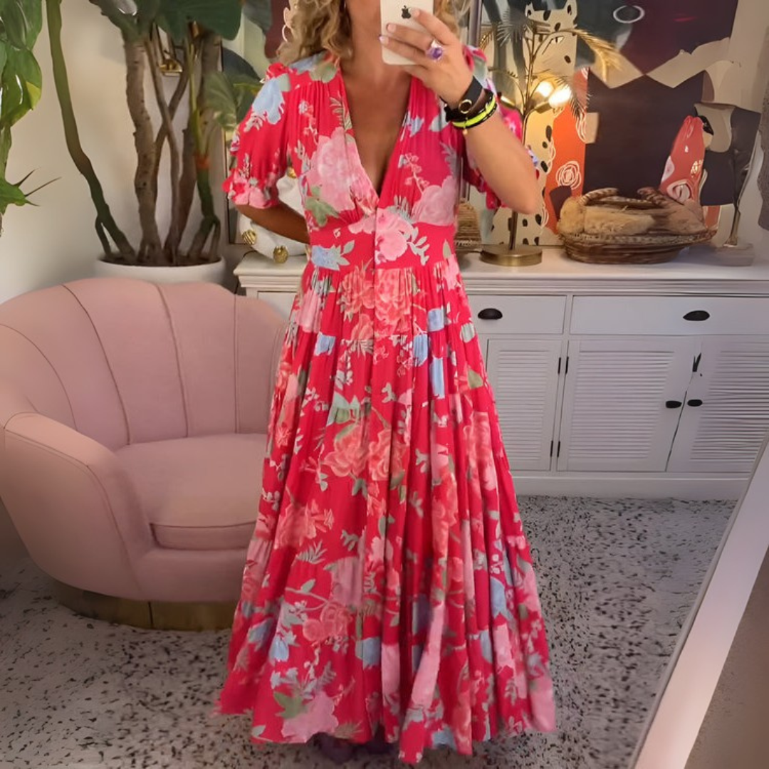 Michelle | Flattering Floral Maxi