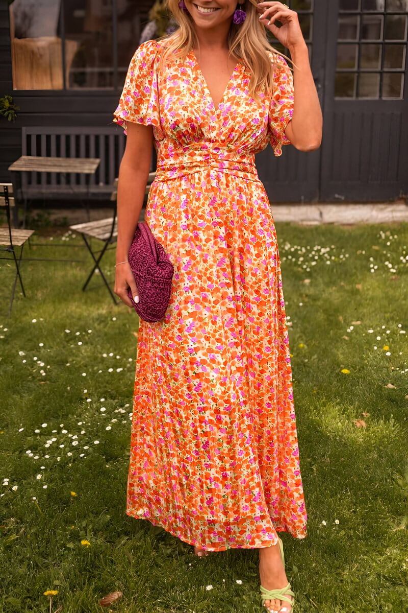 Alisa | Maxi Dress with V-Neck
