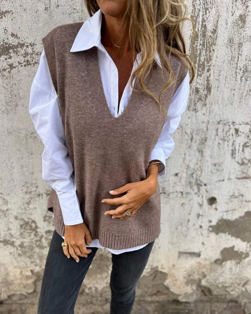 Vigdis - Knitted Vest