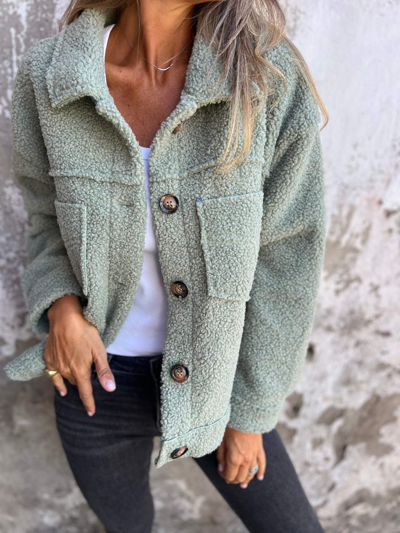 Amber | Warm short spring jacket