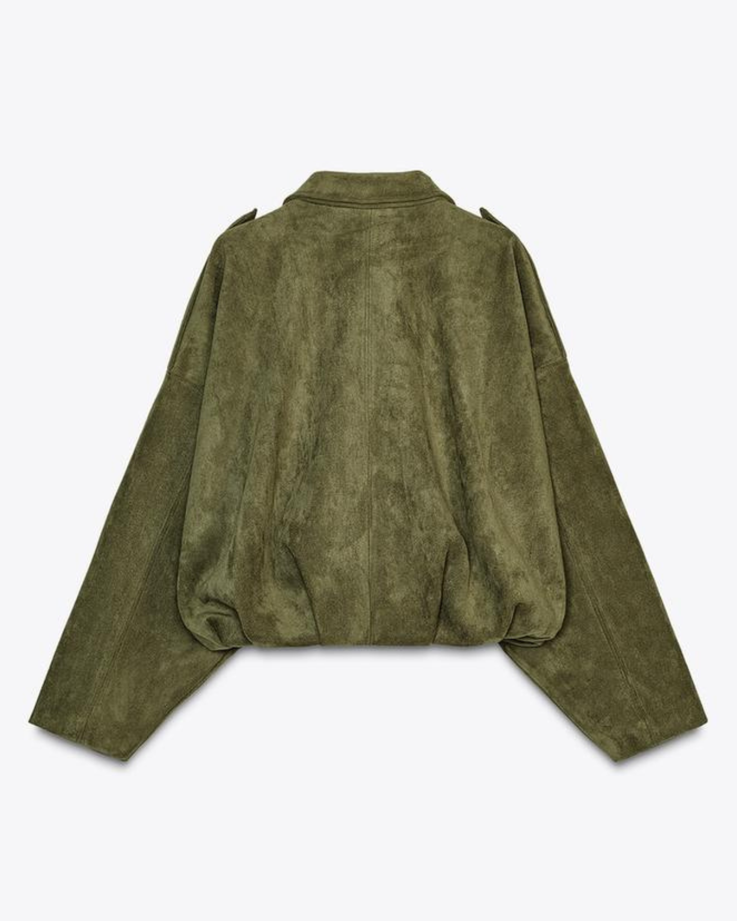 Quintine – Luxurious Suede Bomber Jacket for a Timeless Style