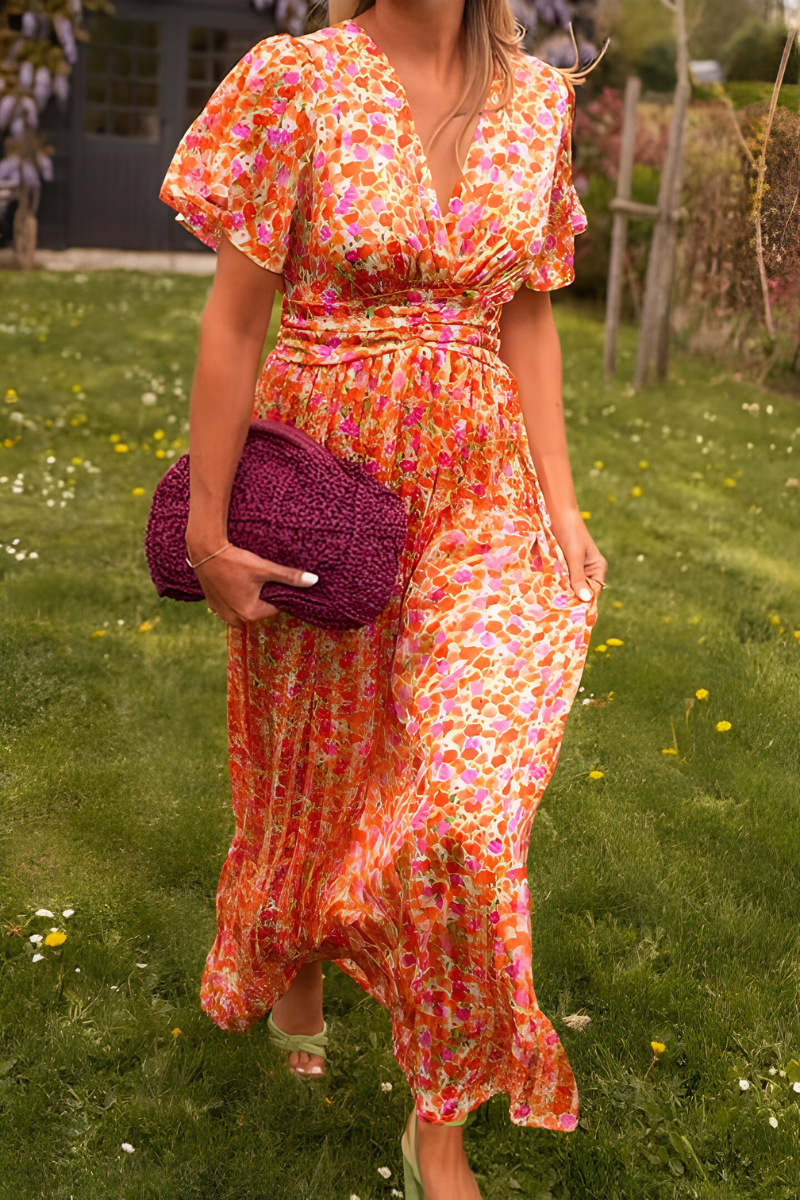 Alisa | Maxi Dress with V-Neck