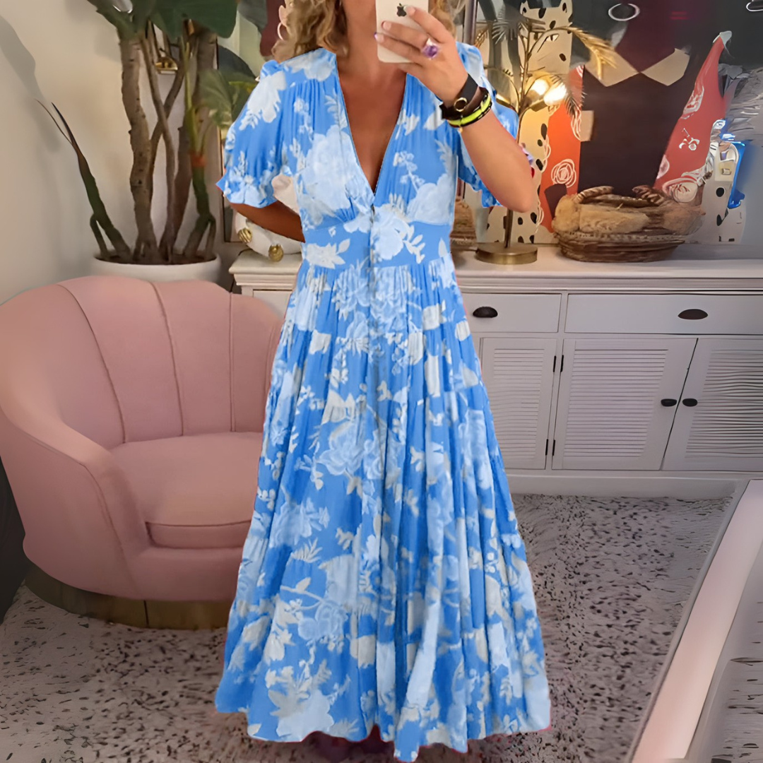 Michelle | Flattering Floral Maxi