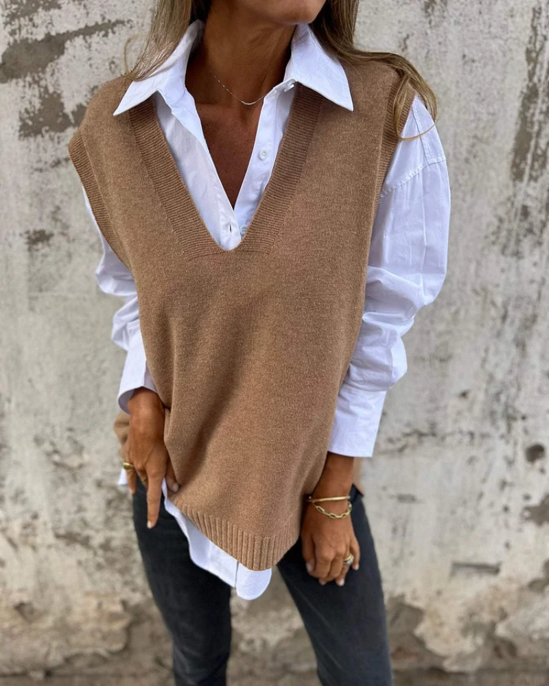 Vigdis - Knitted Vest