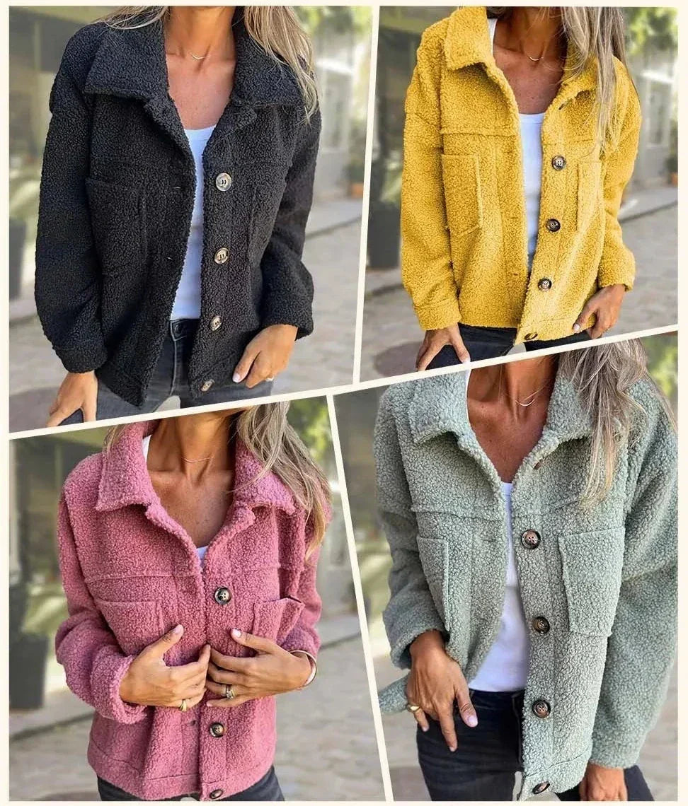Amber | Warm short spring jacket