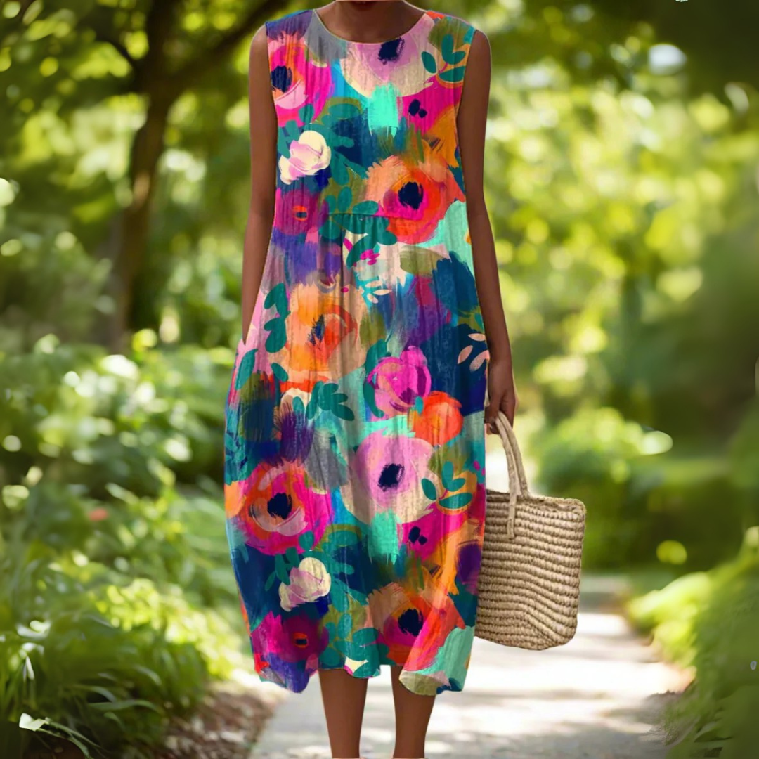 Lunelle | Floral Maxi Dress