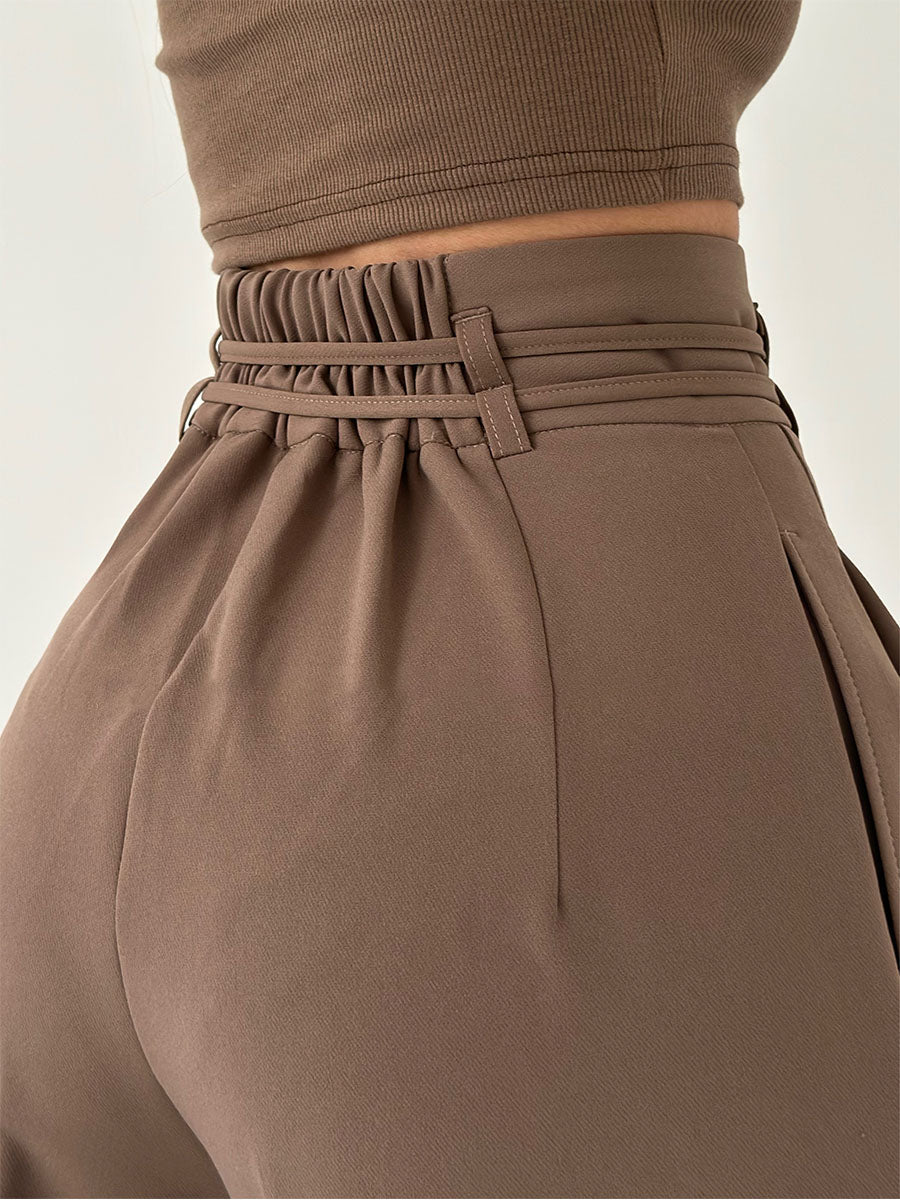 Camilla | High-Waisted Trousers with Wide Legs