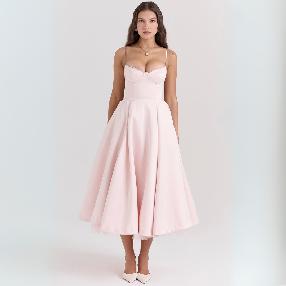 Clarisse | Flattering Midi Dress