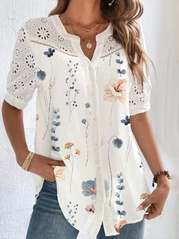 Ysolde | Stylish Short-Sleeved Top