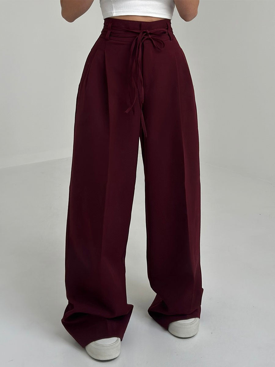 Camilla | High-Waisted Trousers with Wide Legs