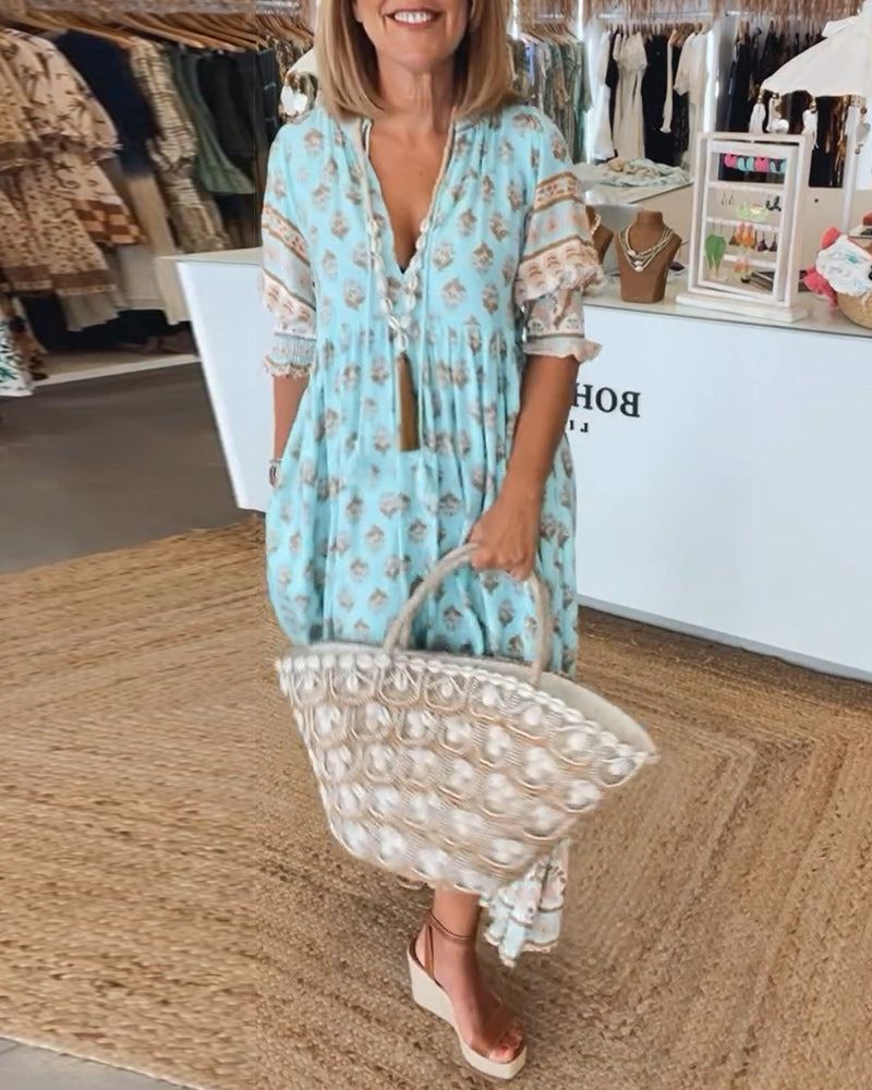 Amelia | Patterned Dress That Makes You Feel Alive