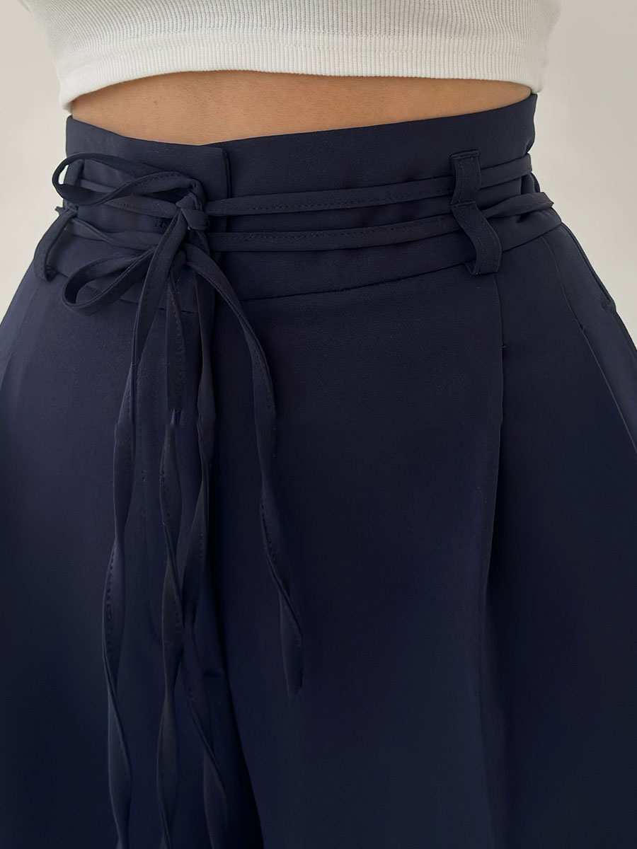 Camilla | High-Waisted Trousers with Wide Legs