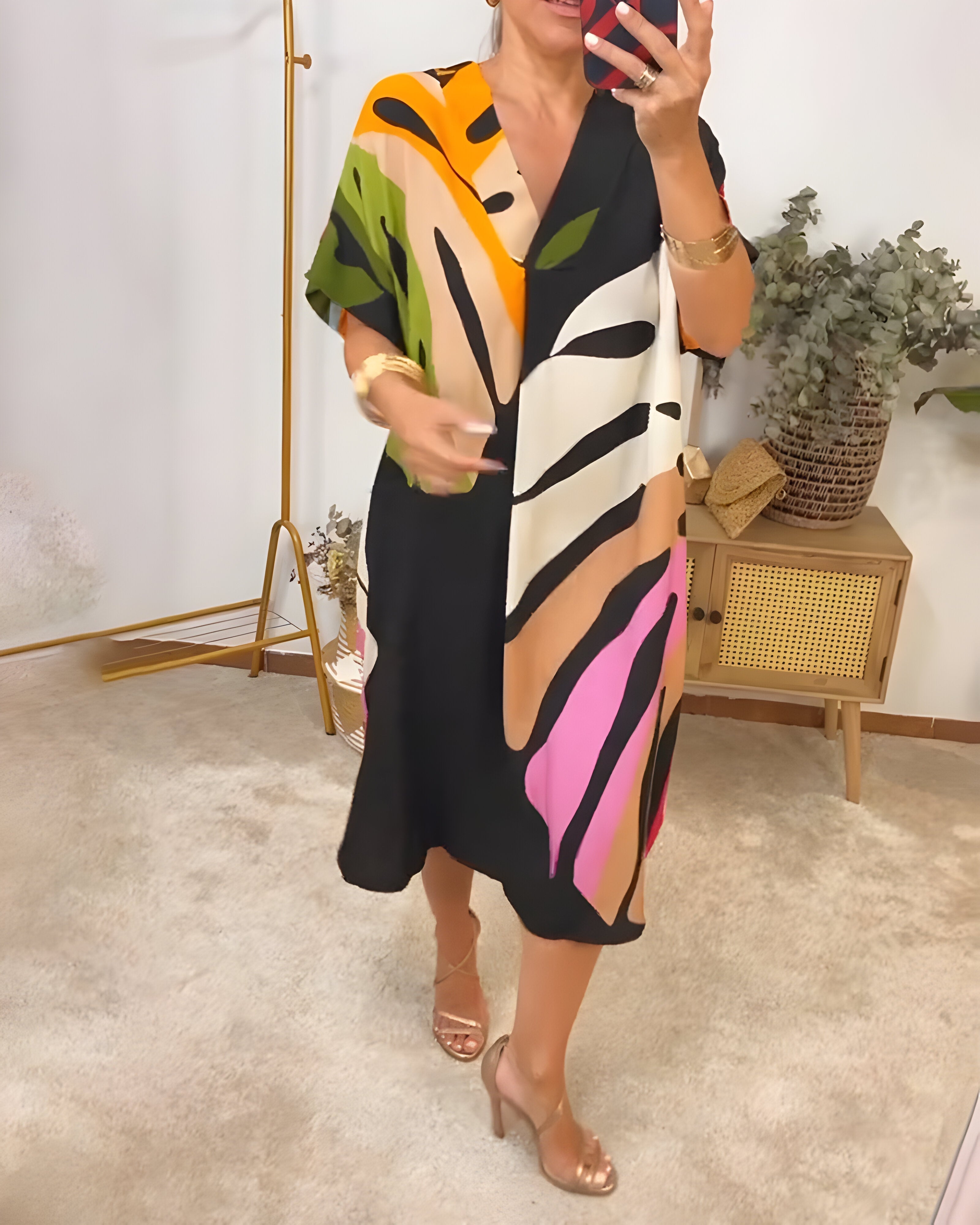 Claire | Colourful Dress