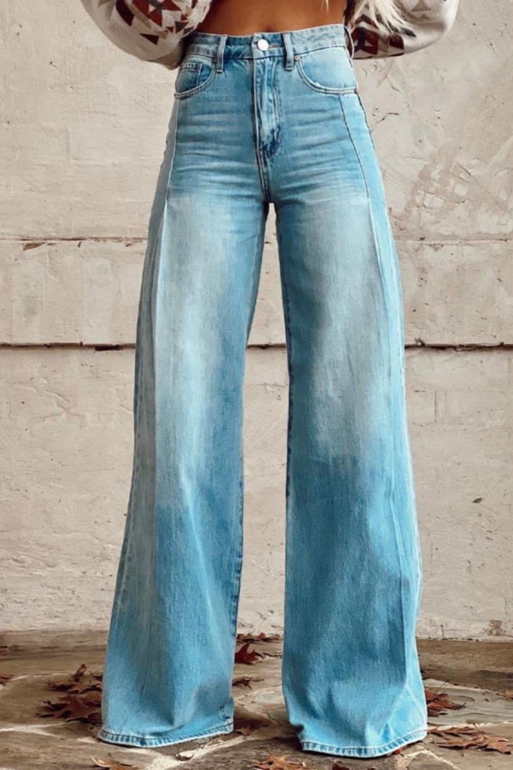Alberta | Printed Wide-Leg Trousers