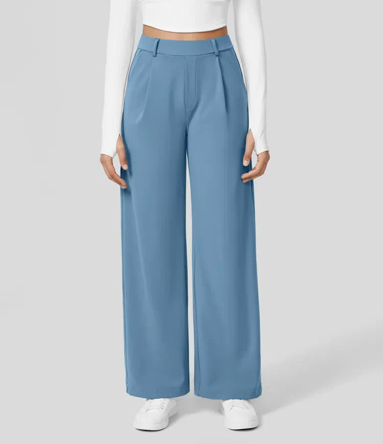 Rosé | High-Waisted Trousers