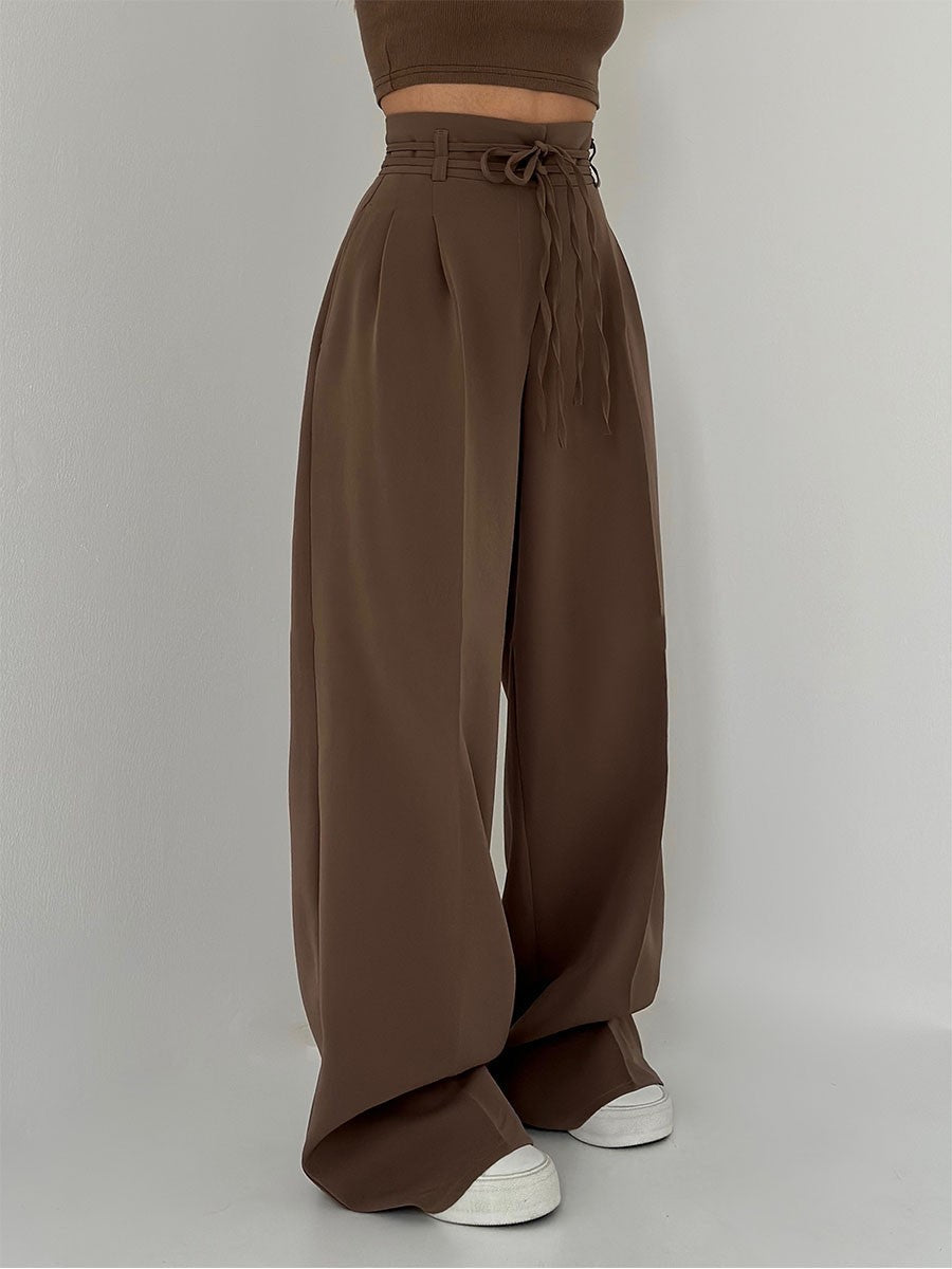 Camilla | High-Waisted Trousers with Wide Legs