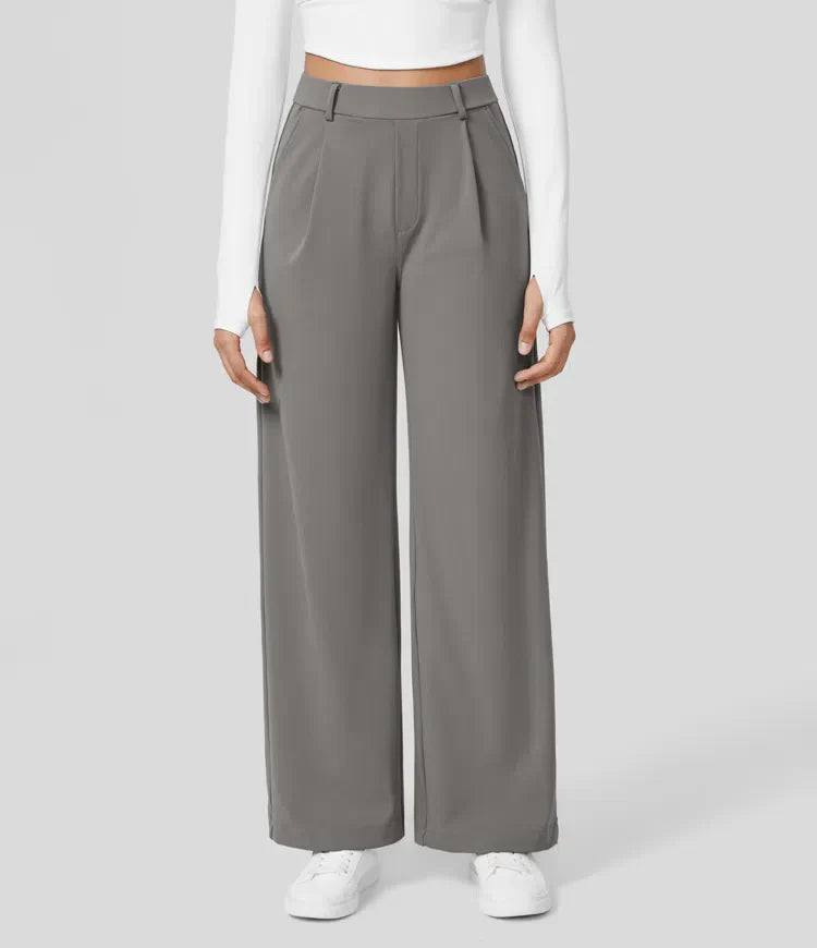 Rosé | High-Waisted Trousers