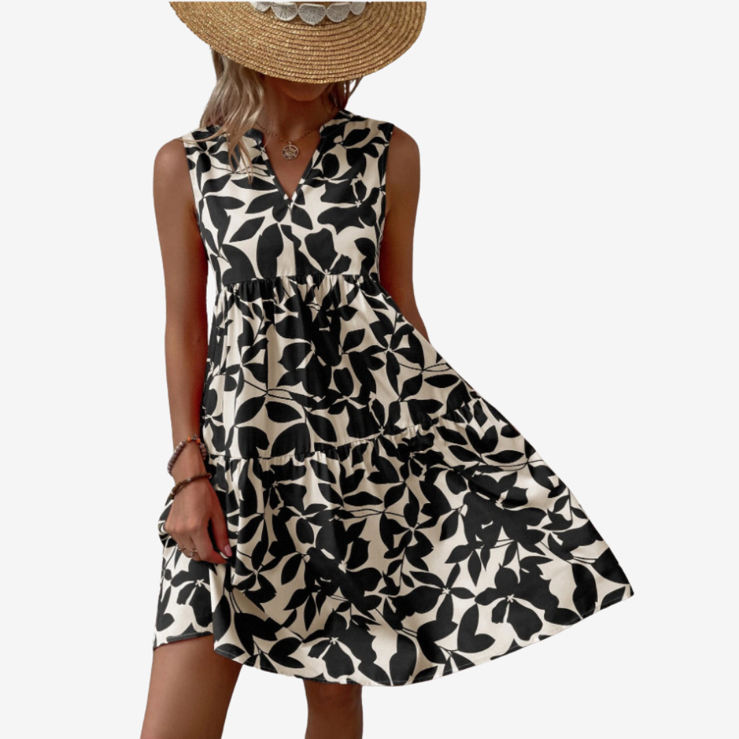Melora | Floral Midi Dress
