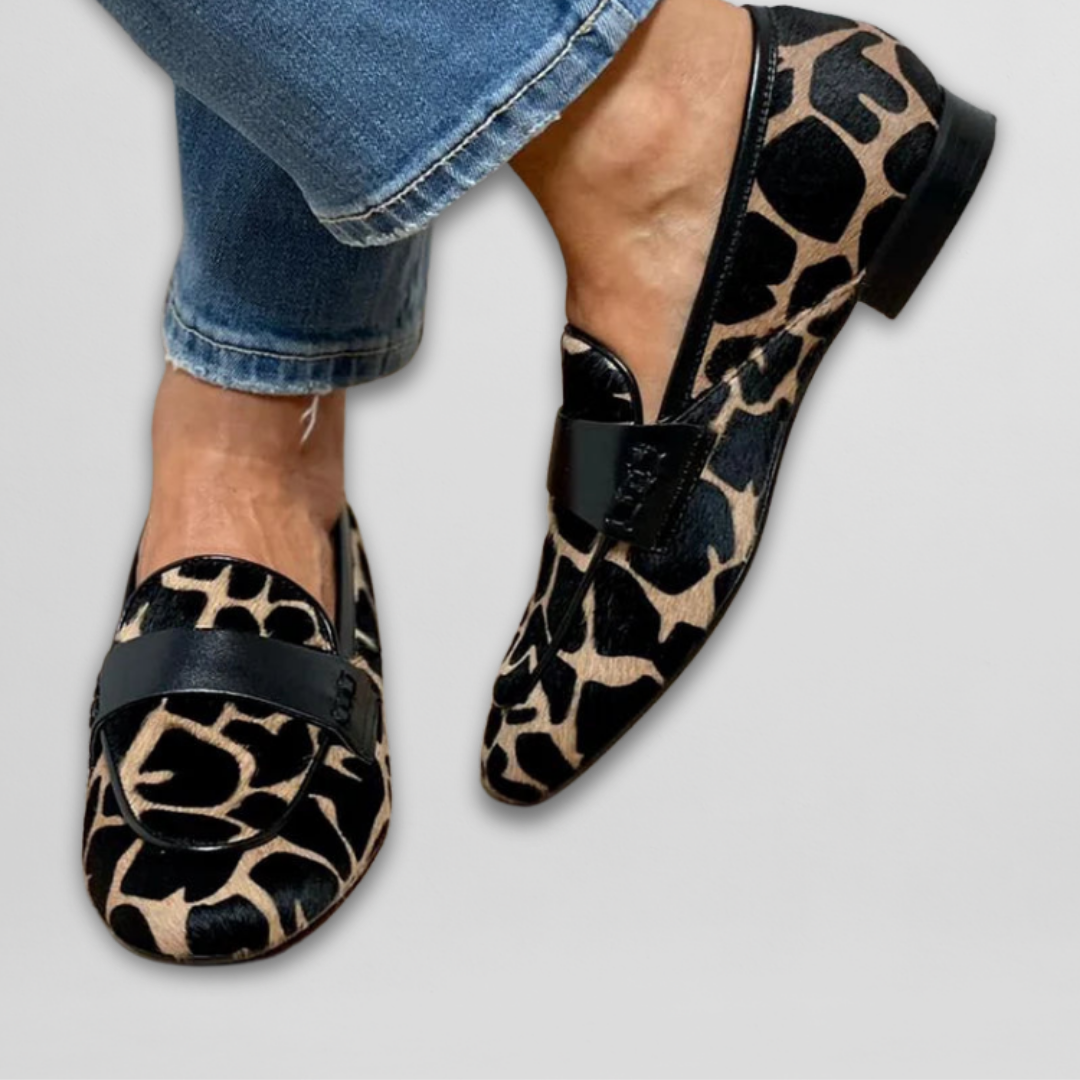 Lillian | Animal-Print Loafers
