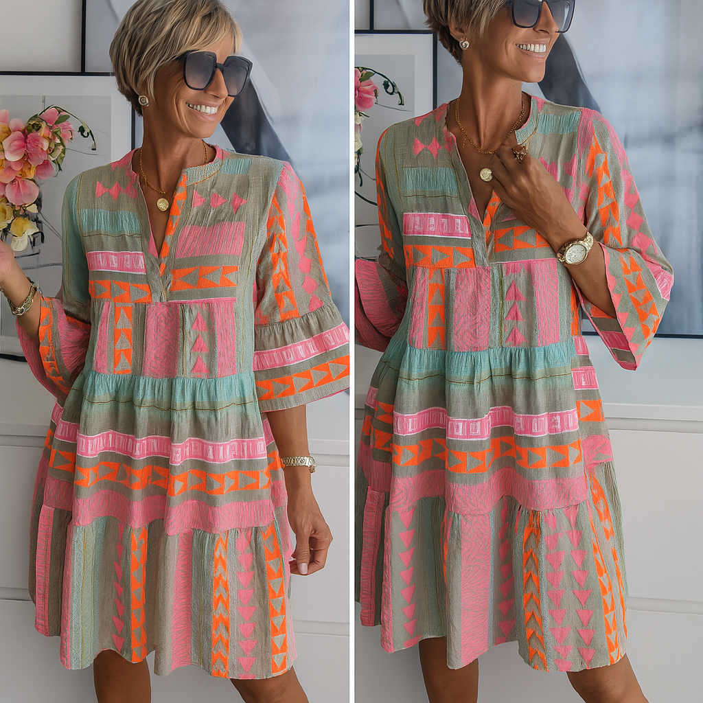 Audrey | Embroidered Summer Dress Mini