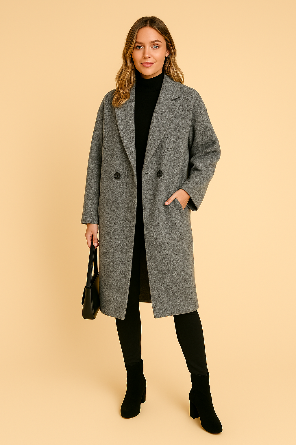 Jennifer | Elegant Long Coat
