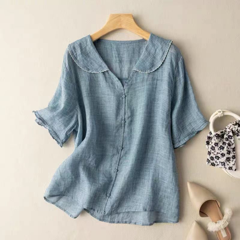 Brynja | Airy Linen Blouses