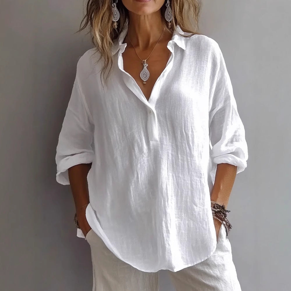 Elva - Stylish V-Neck Shirt