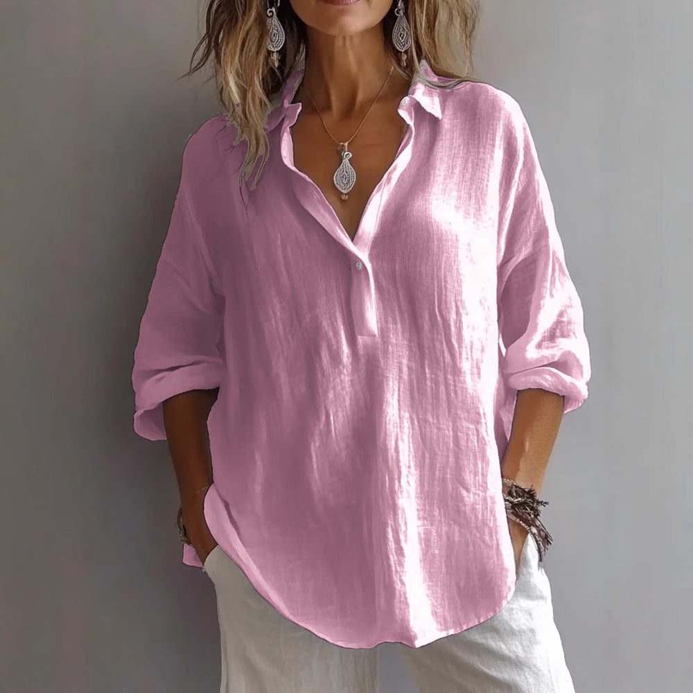 Elva - Stylish V-Neck Shirt
