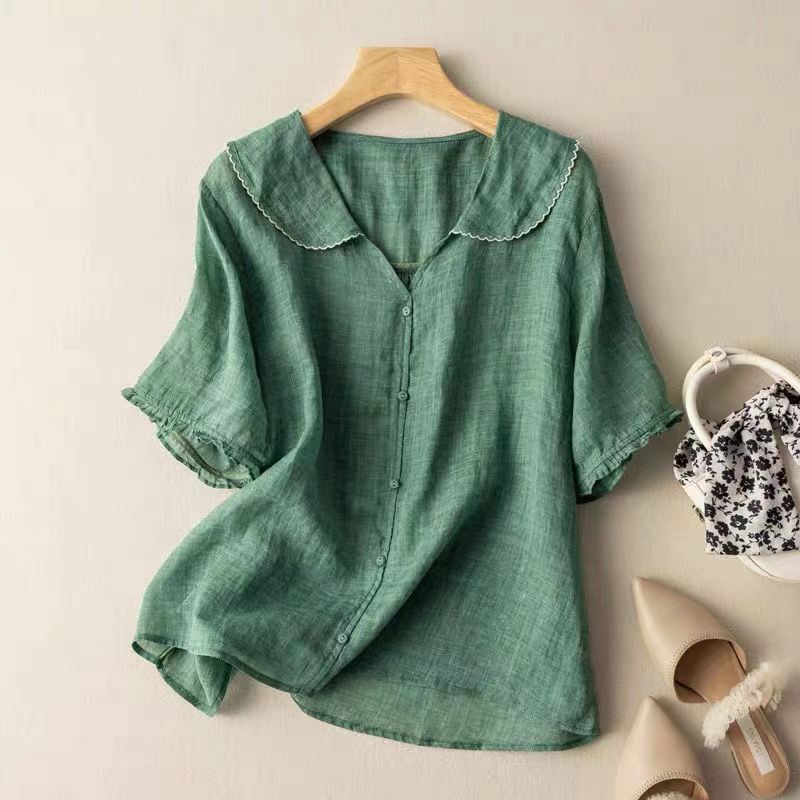 Brynja | Airy Linen Blouses