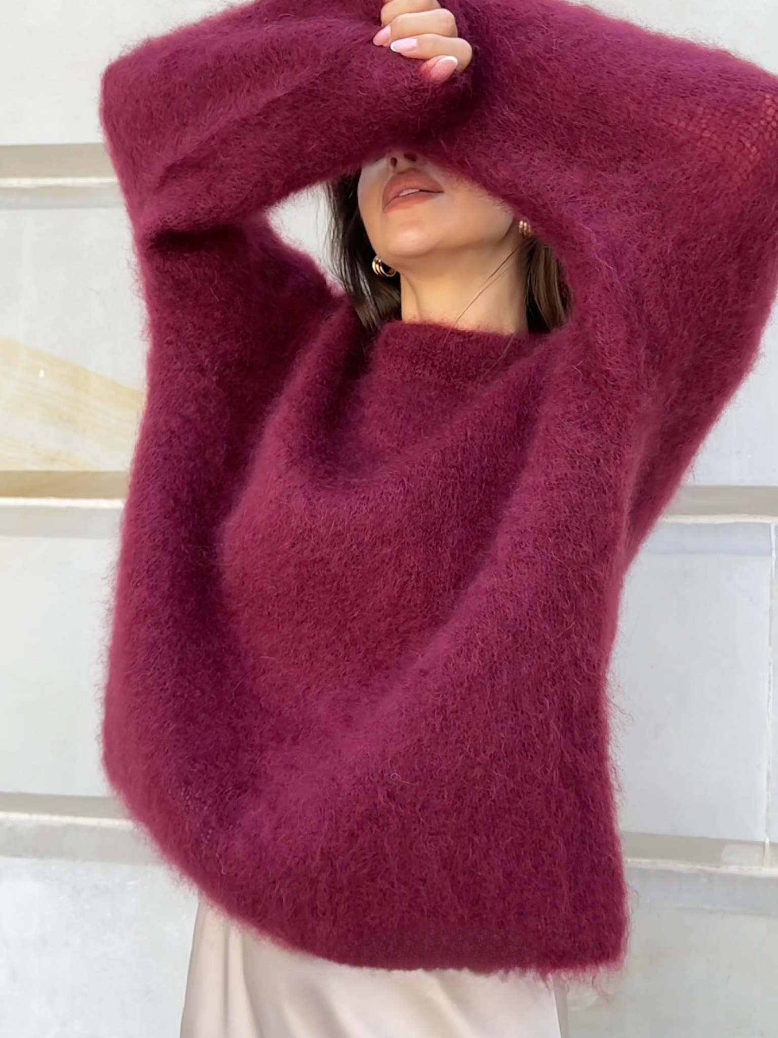 Élise | Mohair-mix pyjamas