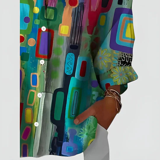 Aurora | Colourful Design Shirt
