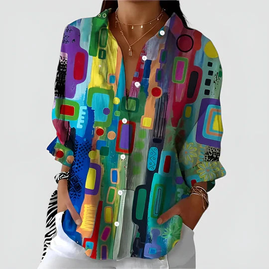 Aurora | Colourful Design Shirt