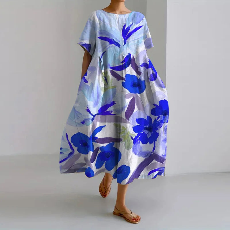 Carla | Flattering Floral Maxi
