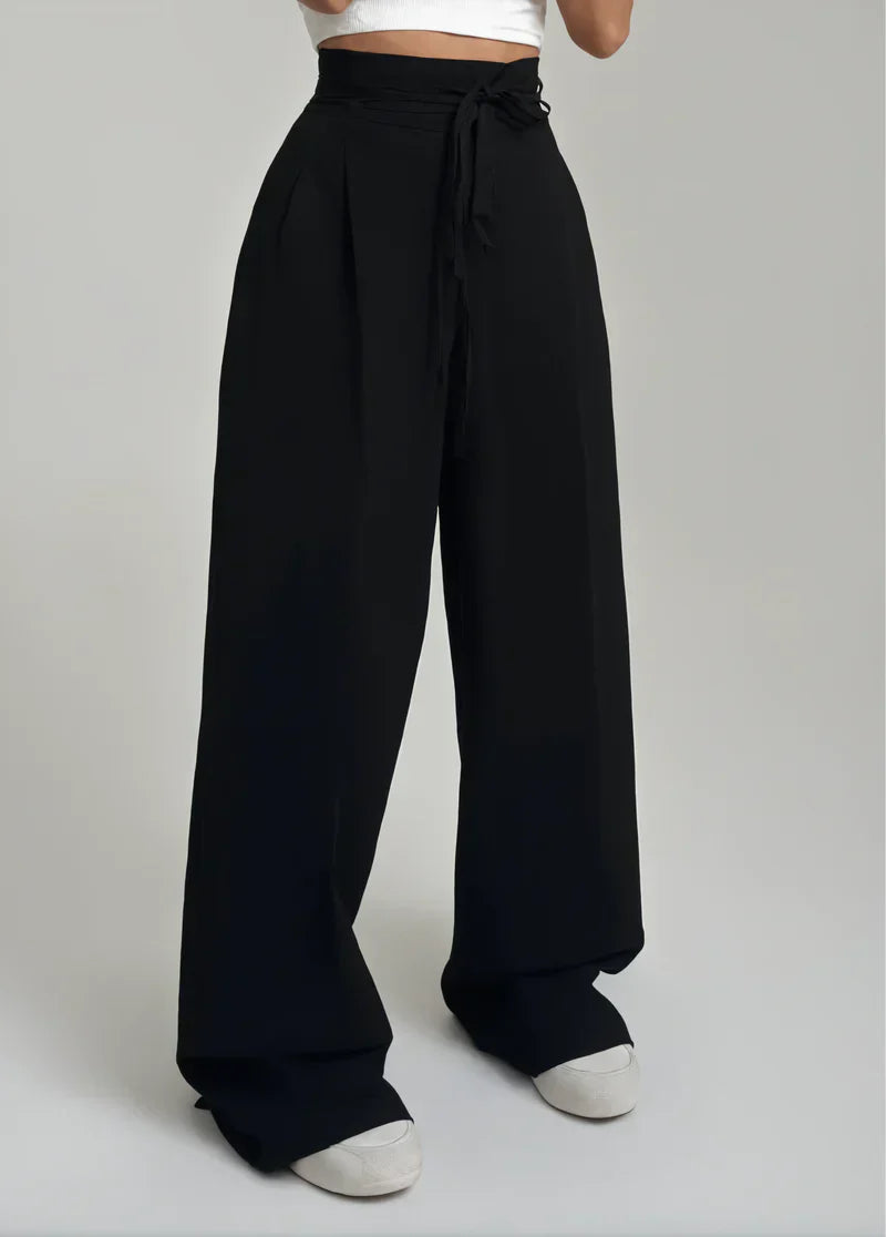 Camilla | High-Waisted Trousers with Wide Legs