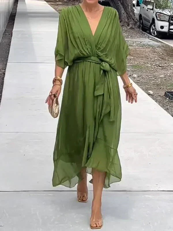 Hazel | V-Neck Dress