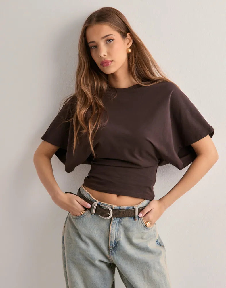 Clotilde | T-shirt with Wide Sleeves