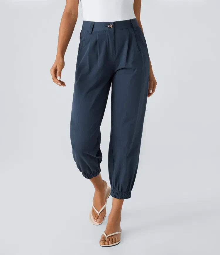Ria | Casual Zip Pocket Joggers