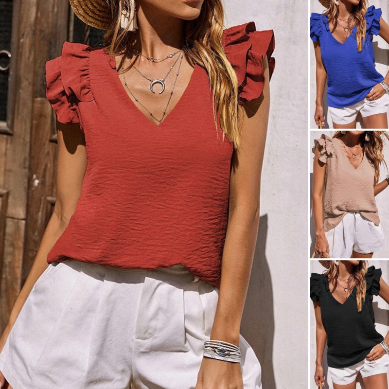 Iris | V-Neck Top