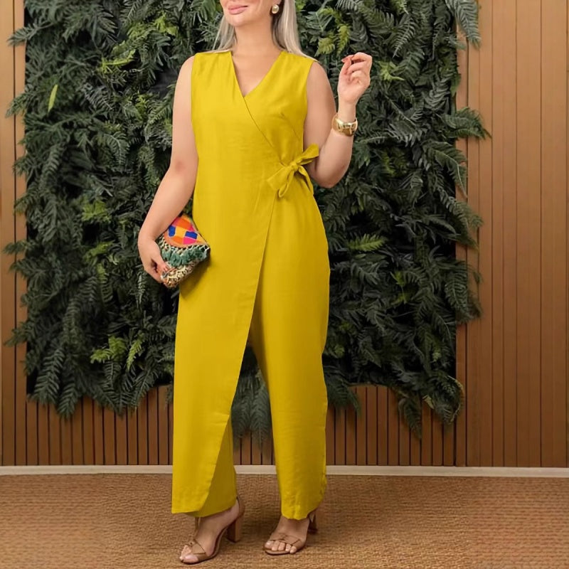 Jada | Flattering Wrap Jumpsuit